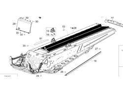 Платформа оригинальная BRP 518327887 для BRP LYNX/Ski-Doo