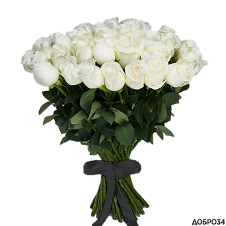 Букет из 30 белых роз