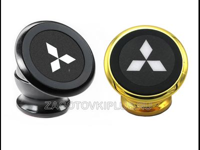 Магнитный держатель для телефона в машину MITSUBISHI (золото)