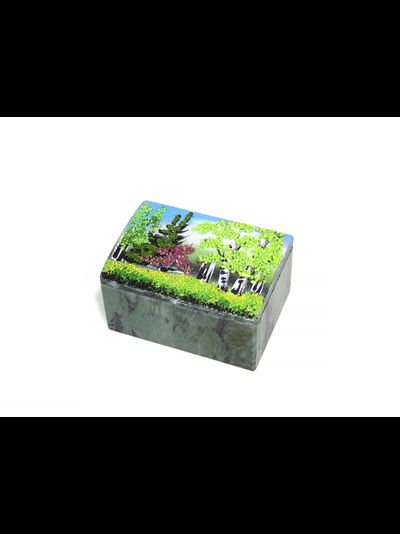 Шкатулки из камня змеевик, разные виды