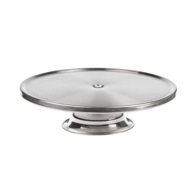 Подставка для торта 32 см нерж.