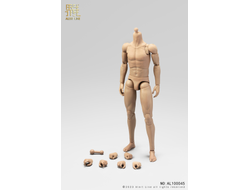 Тело с шеей, кистями и стопами - Male body (AL100045) - Alert Line