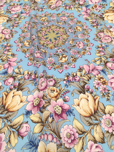 Павловопосадский платок Соловьиные ночи 1891-1