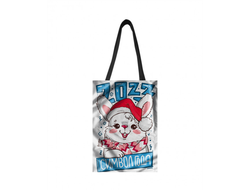 Сумка-шоппер вертикальная год Кролика №37