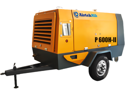 Дизельный винтовой двухступенчатый компрессор P 600H-II (17 бар)