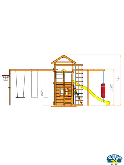 Детский игровой комплекс «Калифорния»