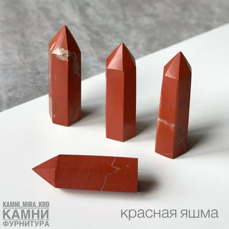 Cтолбики из натурального камня, длина 4-4,5 см, вид камня в ассортименте, цена за штуку