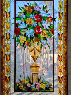 ВИТРАЖНАЯ ПЛЕНКА FL-46