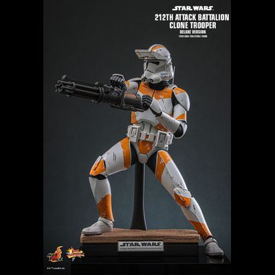 ПРЕДЗАКАЗ - Клон-штурмовик 212-го Батальона, делюкс версия (Звездные Войны, Star Wars) - Коллекционная фигурка 1/6 212th Attack Battalion Clone Trooper™ (Deluxe Version) (MMS852) - Hot Toys ?ЦЕНА: 32500 РУБ.?