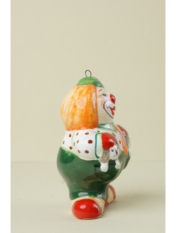 Клоун со щенками - цирк