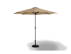 "Джулия" зонт садовый 3х3м на центральной опоре, тент бежевый