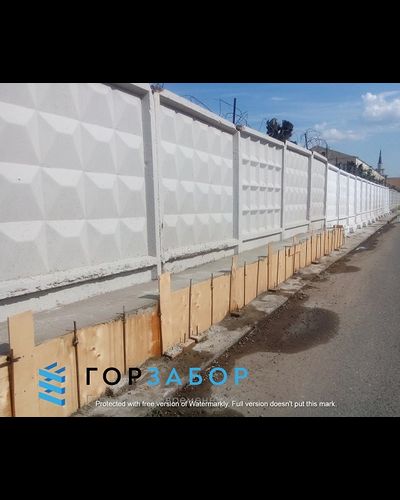 Бетонный фундамент ФО-2 для забора