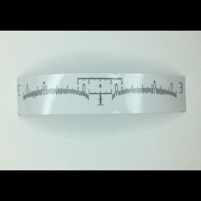 Одноразовая линейка с разметкой для эскиза бровей 50 шт.