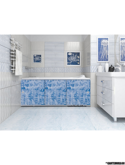 Экран для ванны МЕТАКАМ ПРЕМИУМ А (алюм. профиль) 1, 7м