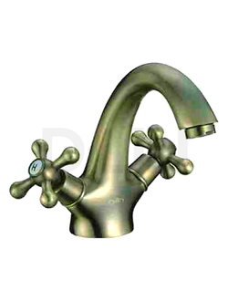 816 Смеситель для раковины D110816-1 1/2кер., бронза, шпилька (латунь) 110816-1