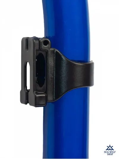 Маска с трубкой Sargan "НЕРО" черно-синий