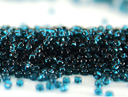 Toho 15 7BD Transparent Capri Blue / Прозрачный капри