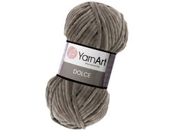 Dolce (Yarn Art) пряжа цвет  серо бежевый № 754