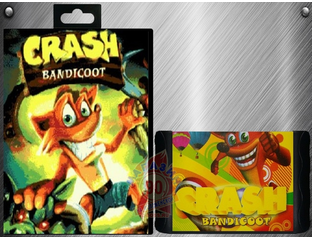 Crash Bandicoot игра на сегу (Sega) купить