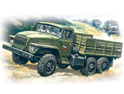 Сборная модель: (ICM 72611) Армейский грузовой автомобиль УРАЛ-4320