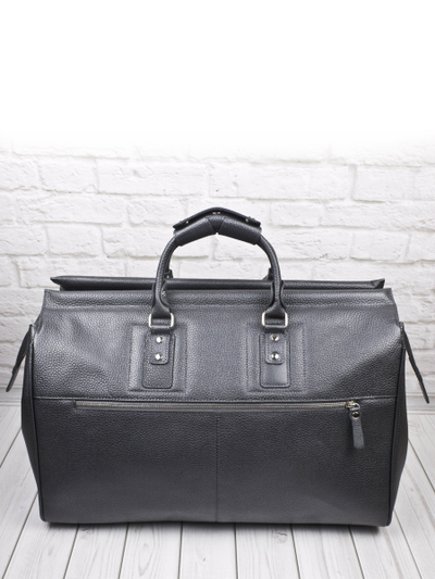 Кожаный саквояж Fabriano premium iron grey (арт. 4008-55)