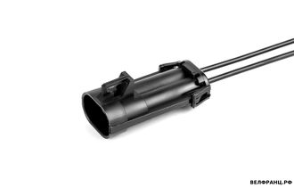 Разъём резистора вентилятора охлаждения Renault Logan Lada Largus 12065863 (2pin)
