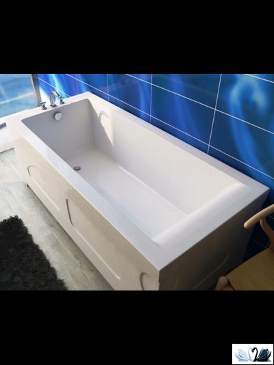 Ванна Эстет Дельта 180 x 80 см, прямоугольная каменная