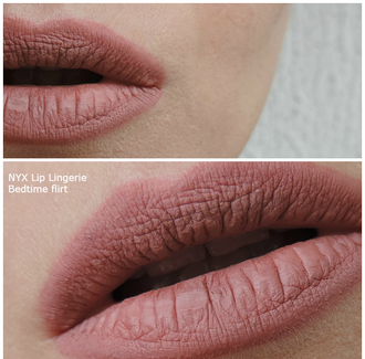 Жидкая матовая помада NYX Lip Lingerie 08 Bedtime Flirt