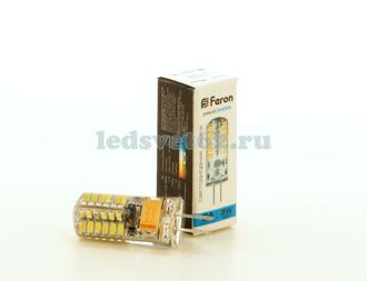 Лампа LED G4 3w 12v Feron LB-422 6400K