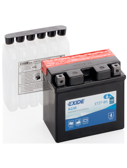 АККУМУЛЯТОР EXIDE AGM ETZ7-BS R+ 6AH 100А (EN)