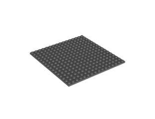Plate 16 x 16 Dark Bluish Gray 91405 6004927