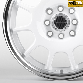 Комплект дисков R15 6,5J ET+35 4*100/4*114,3 Work DQ010-SV252 Белый (81056)