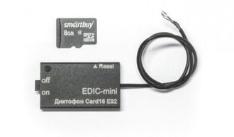 Диктофон EDIC-mini Card16 E92