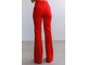 Брюки bootcut из джерси (красный)