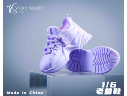 Женские кроссовки (сиреневые) 1/6 Street shoes (21XG73D) - VSTOYS