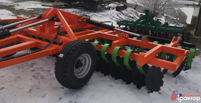 Лущильник борона дисковая цельнорамная 3Л