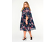 Воздушное платье из шифона Арт. 1618802 (Цвет мультиколор) Размеры 52-78