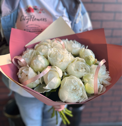 Букет "Белый комплимент"