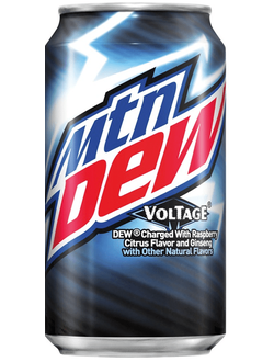 Газированный напиток Mountain Dew Малина Цитрус 355мл