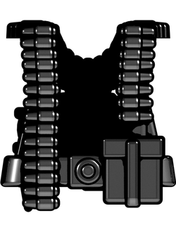 BrickArms WW2 German Gunner Vest - Black | Экипировка немецкого пулеметчика