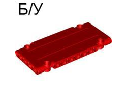 ! Б/У - Technic, Panel Plate 5 x 11 x 1, Red (64782 / 4541294 / 6064661 / 6394787) - Б/У