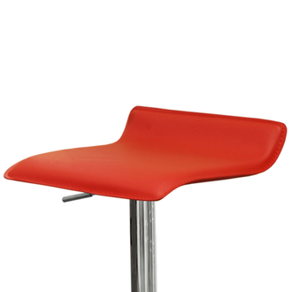 Барный стул  N-38 Latina красная экокожа