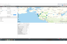 Статистика по расходу топлива и пробегу в отчете системы мониторинга
