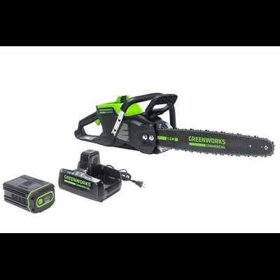 Цепная аккумуляторная пила Greenworks GD82CS51K5