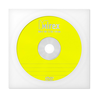 Носители информации DVD-R, 16x, Mirex, конверт/1, UL130003A1C