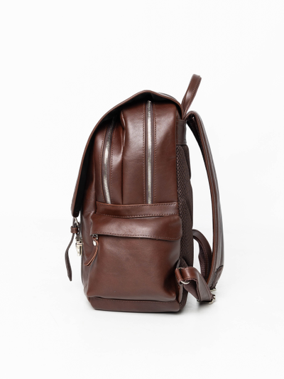 Кожаный рюкзак Montalbano Premium brown (арт. 3097-53)