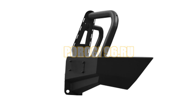 Передний силовой бампер серии Трофи на Nissan Pathfinder III 2004-2010 (02.012.01)