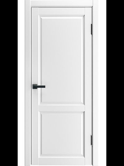 Дверь Классика 2Ф белого цвета аляска