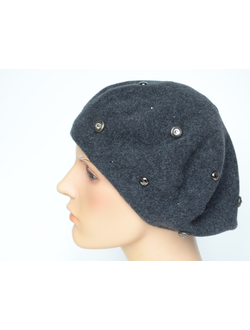 Vizio Италия берет 3633 фетровый антрацит