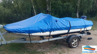 Тент на лодку ОБЬ 3